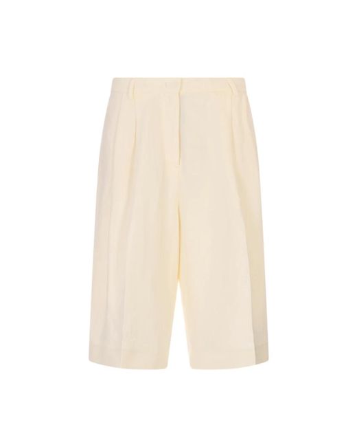 Fabiana Filippi Natural Long Shorts