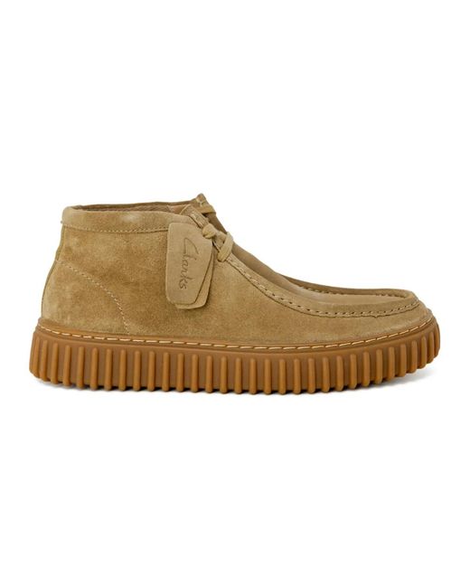 Lace-Up Boots Clarks pour homme en coloris Brown