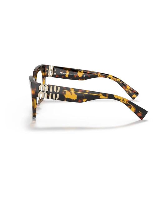 Miu Miu Brown Glasses