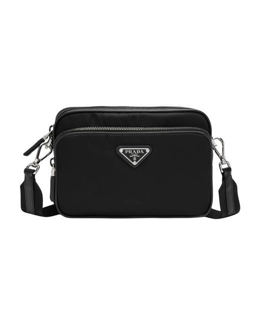 Prada Schoudertas in het Black voor heren