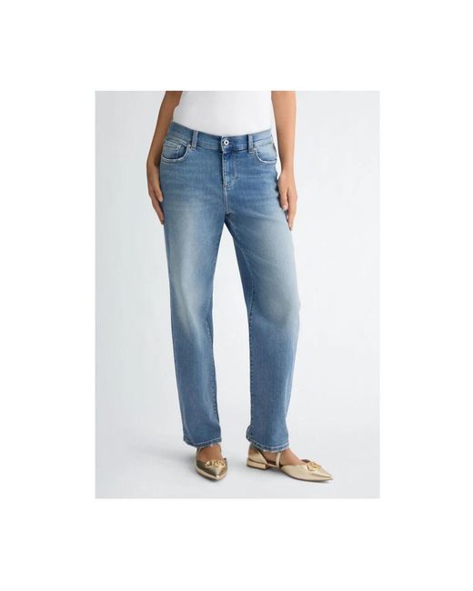 Liu Jo Blue Straight Jeans