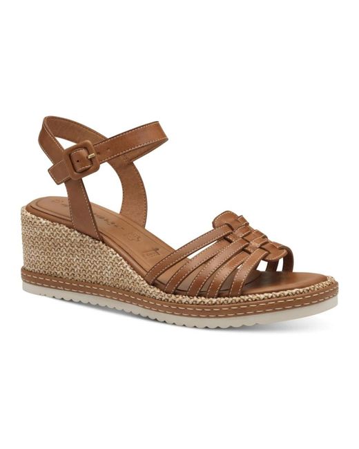 Tamaris Brown Wedges