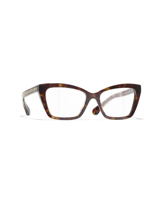 Chanel Brown Glasses