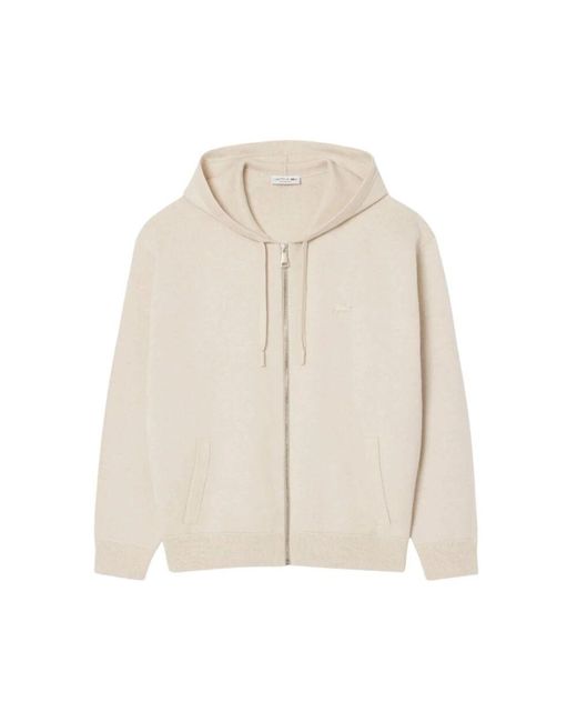 Lacoste Natural Zip-Throughs for men