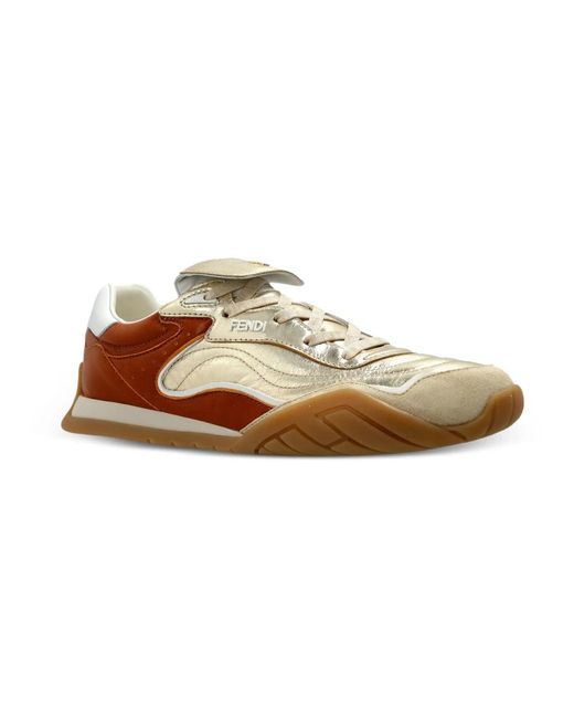 Fendi Brown Sneakers