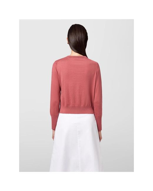 Cardigans Alpha Studio de color Red