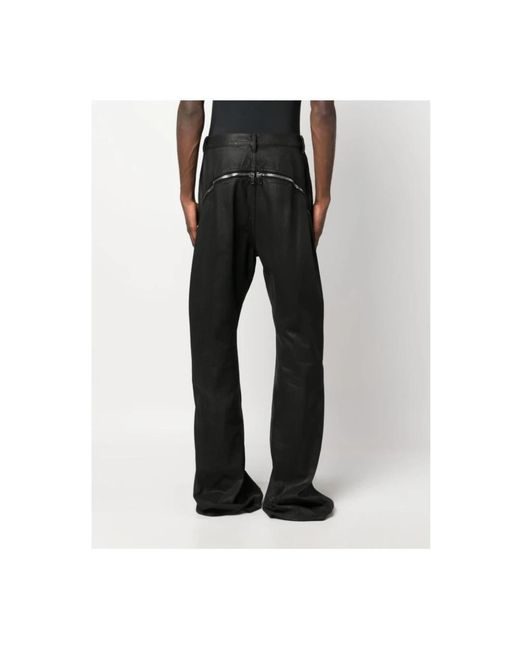 Jeans > wide jeans Rick Owens pour homme en coloris Black