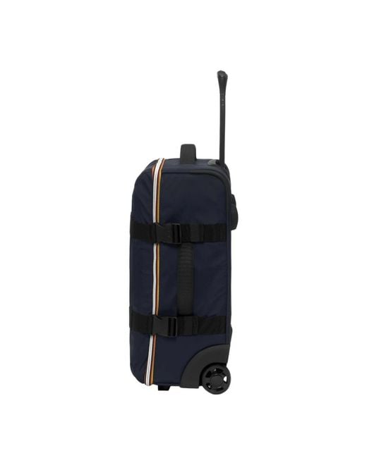 K-Way Blue Blossac trolley koffer