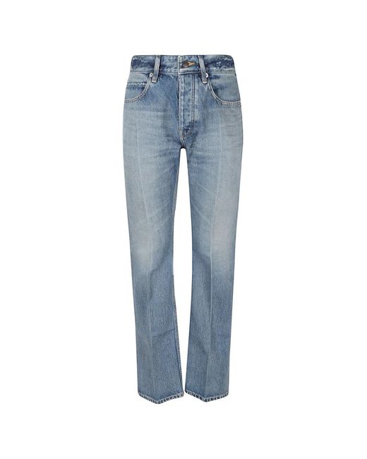 Balenciaga Blue Straight Fit Jeans
