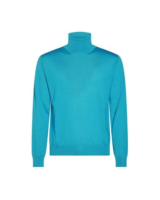 Turtlenecks di Valentino Garavani in Blue da Uomo