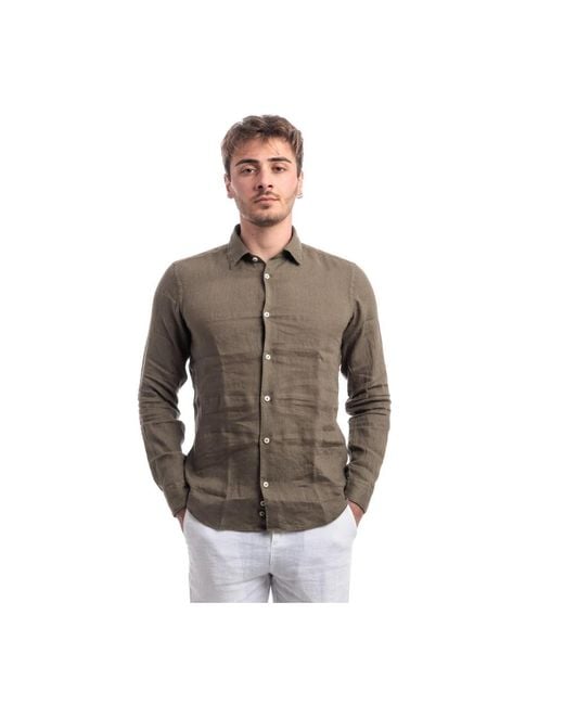 Altea Brown Casual Shirts for men