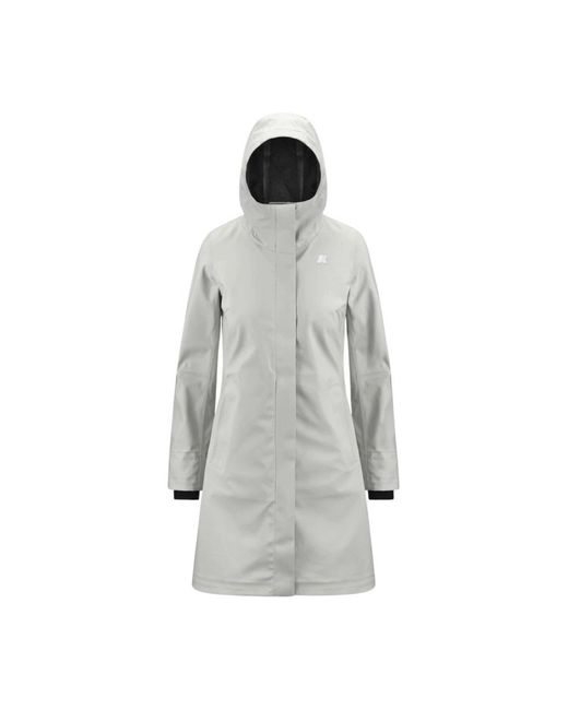 K-Way Jassen ,Parka's in het Gray