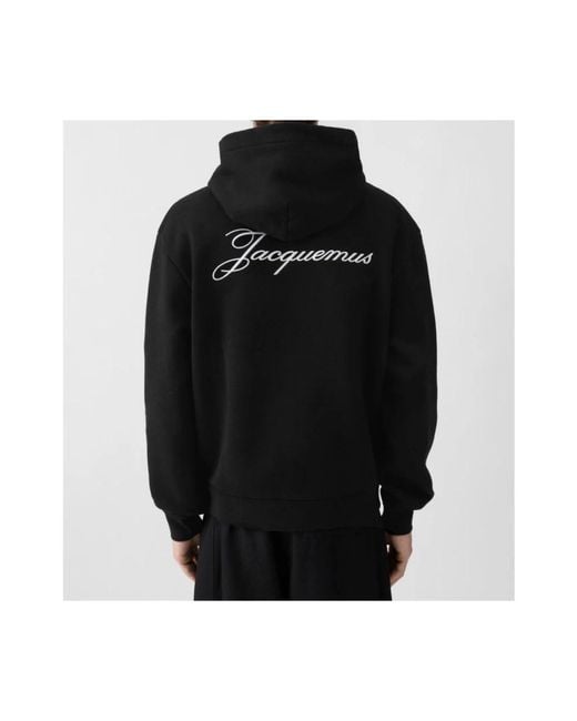 Jacquemus Black Hoodies for men