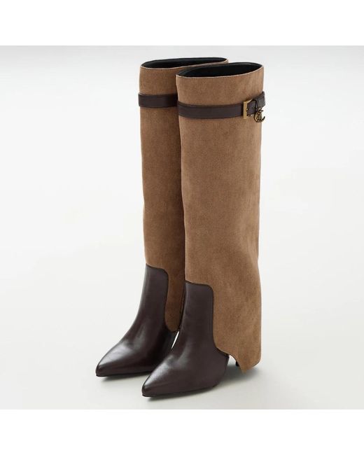 Just Cavalli Brown Heeled Boots
