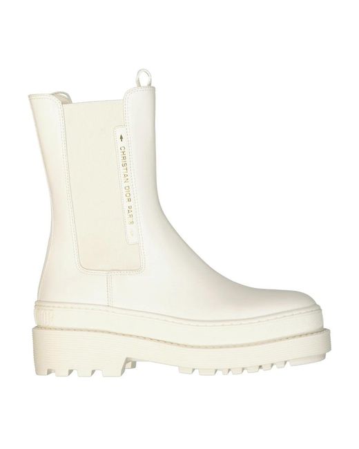 Dior Natural Chelsea Boots