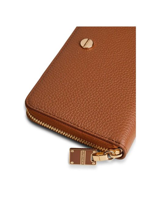 Borbonese Brown Stylish wallet for everyday use