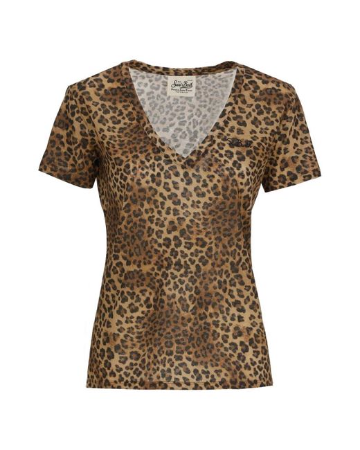 Mc2 Saint Barth Brown T-Shirts