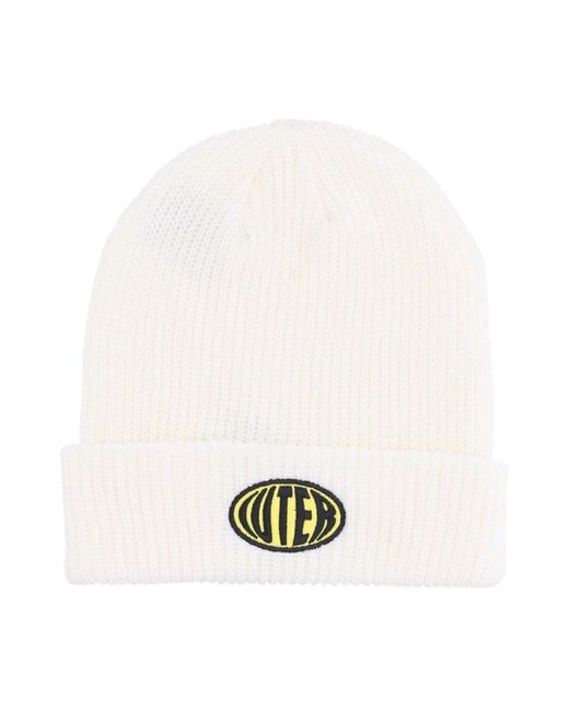 Beanies Iuter de hombre de color White