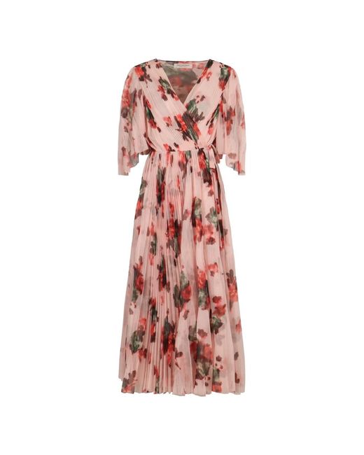 Philosophy Di Lorenzo Serafini Pink Midi Dresses