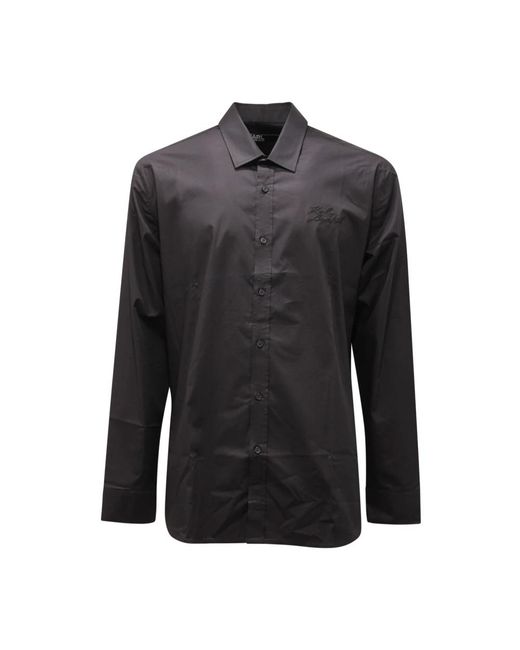 Karl Lagerfeld Black Casual Shirts for men