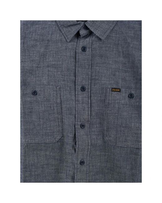 Filson Blue Short Sleeve Shirts for men