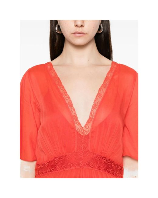 Forte_forte Red Maxi Dresses