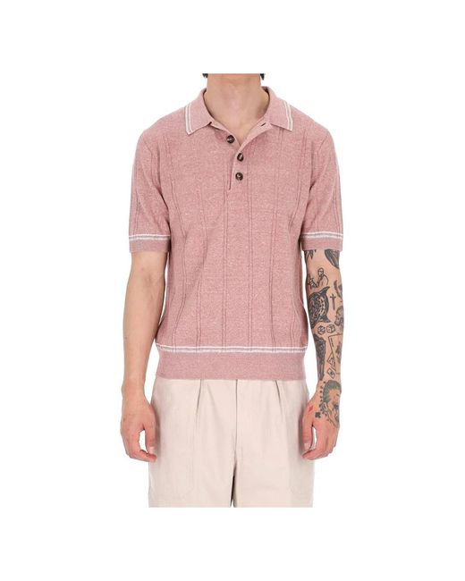 Eleventy Pink Round-Neck Knitwear for men