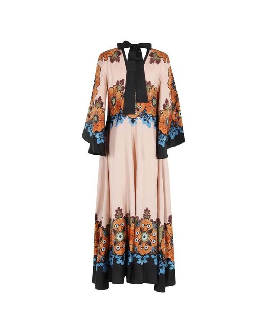 LaDoubleJ Kleedjes ,Veelkleurig ,Magnifico Dress in het Multicolor