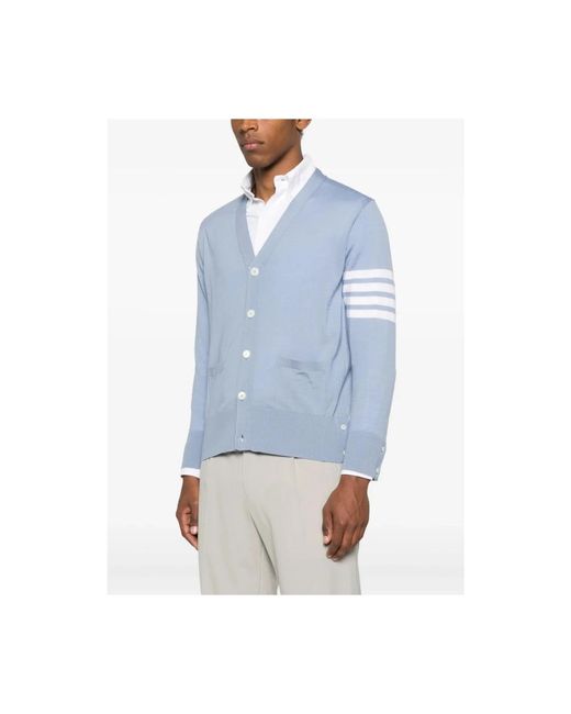 Cardigans Thom Browne pour homme en coloris Blue