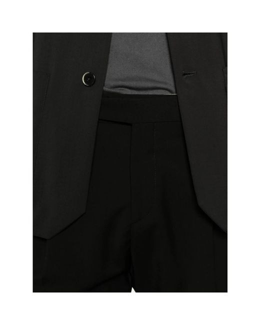 BRIGLIA Black Chinos for men