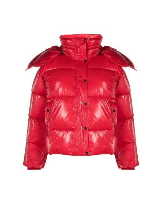 Calvin Klein Red Winter Jackets