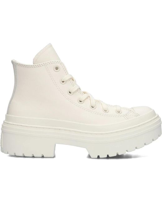 Converse Lace-Up Boots in het White
