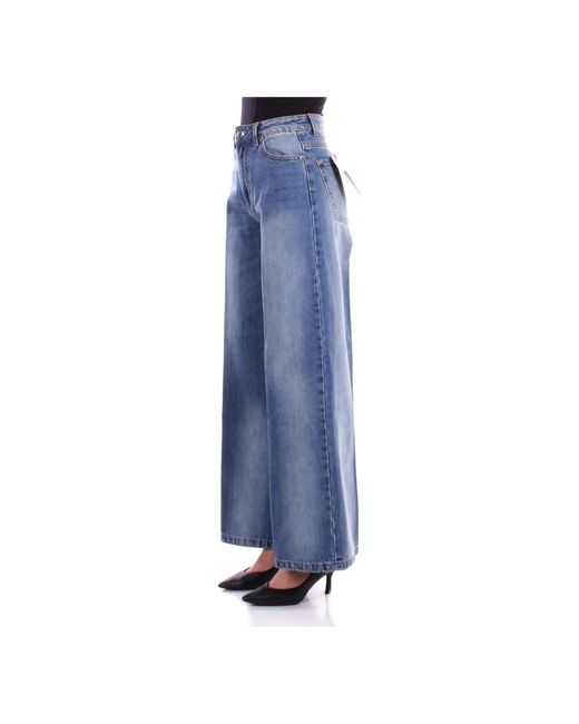 John Richmond Blue Wide Jeans