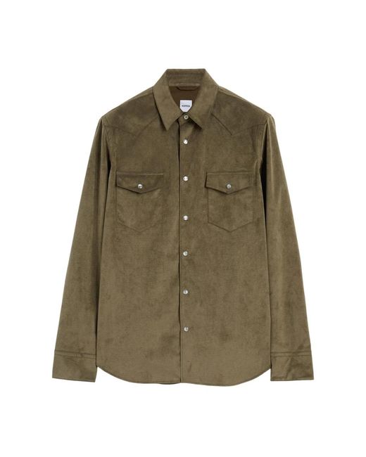 Aspesi Casual Overhemd in het Green voor heren