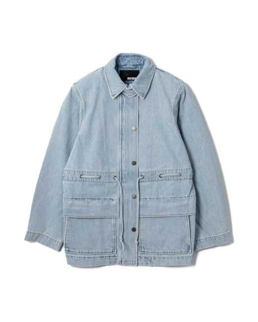 ROTATE BIRGER CHRISTENSEN Blue Denim Jackets