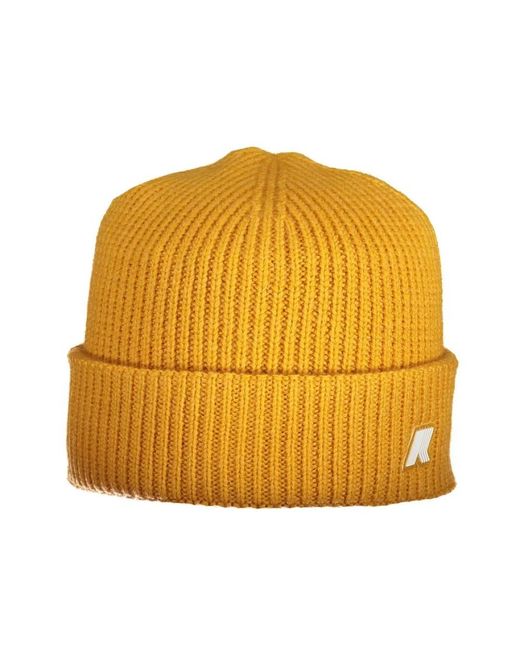 K-Way Beanies in het Yellow voor heren