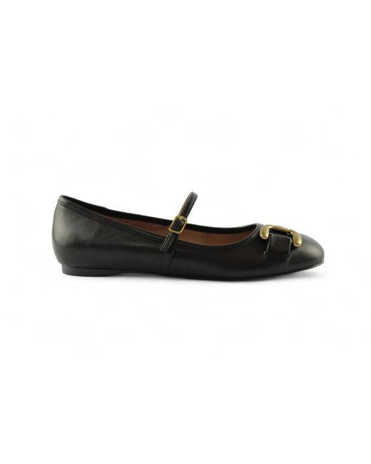 Bibi Lou Black Ballerina Shoes