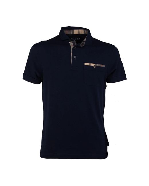 Barbour Blue Polo Shirts for men