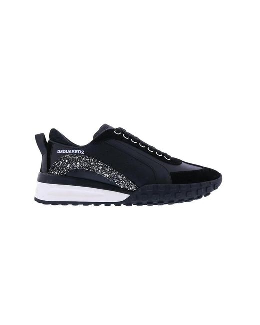 DSquared² Blue Sneaker Mit Schnürung