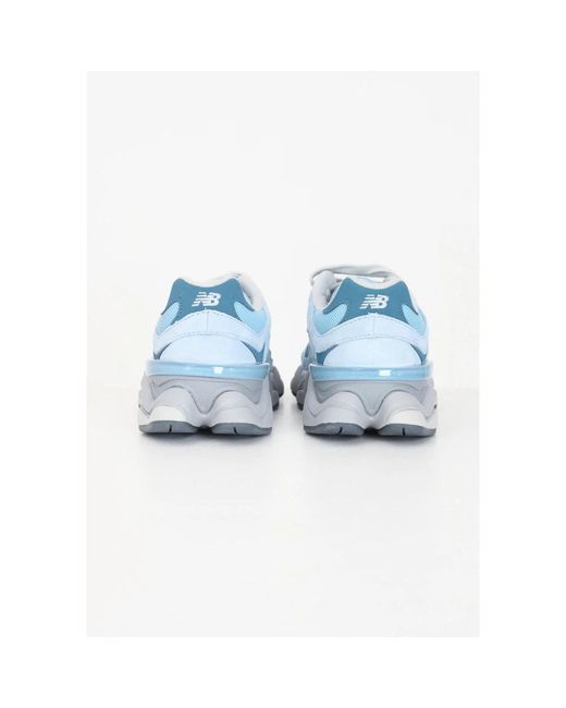 New Balance Blaue und graue sneakers 9060 in Blue für Herren