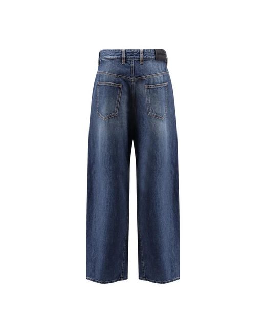 Givenchy Wide Jeans in het Blue voor heren