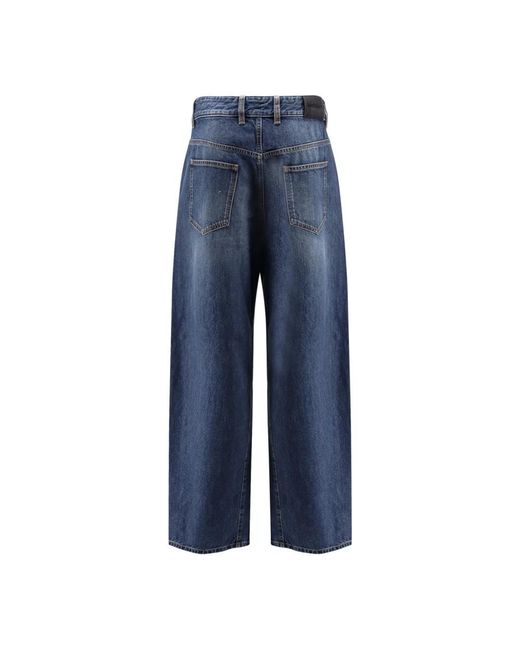 Givenchy Blaue Jeans Metallknopfverschluss Italien in Blue für Herren