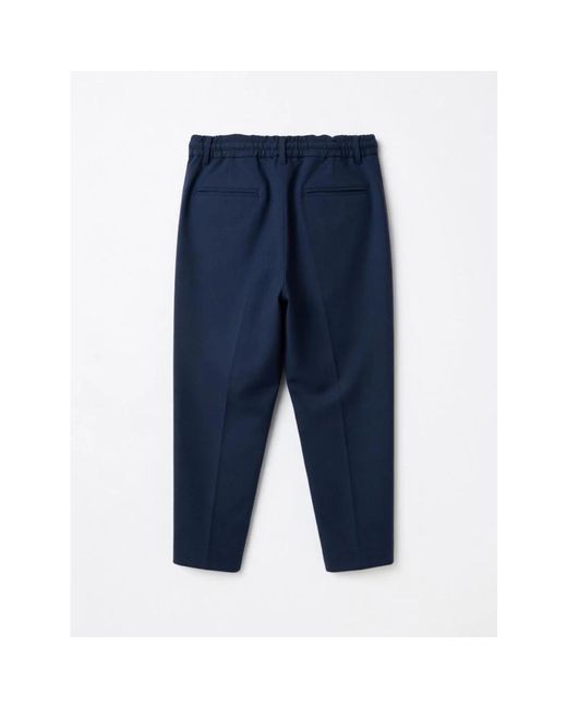 BE ABLE Blue Slim-Fit Trousers for men
