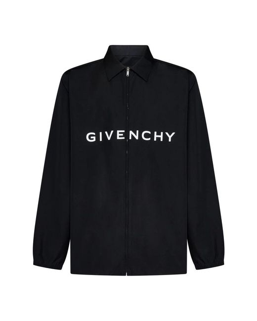 Givenchy Blue Casual Shirts for men