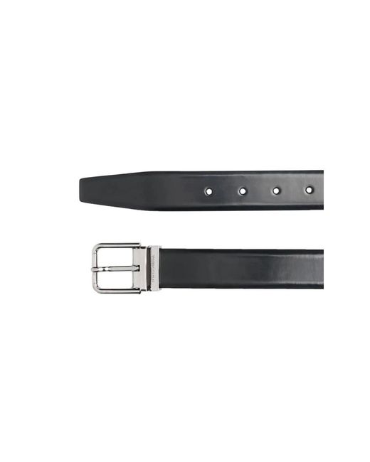 Dolce & Gabbana Black Belts for men