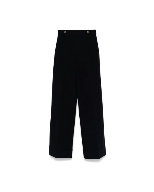 Twinset Black Straight Trousers