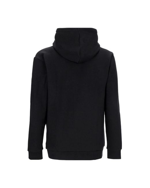 Adidas Fitness ,Zwart ,Katoen Klassieke Trefoil Hoodie Lichtgewicht Sweatshirt in het Blue voor heren