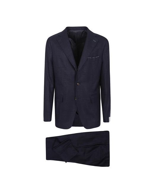 Eleventy Kostuums ,Blauw ,Wol Luxe Wollen Blend Blazer in het Blue voor heren