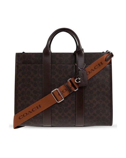 Tote Bags COACH pour homme en coloris Black