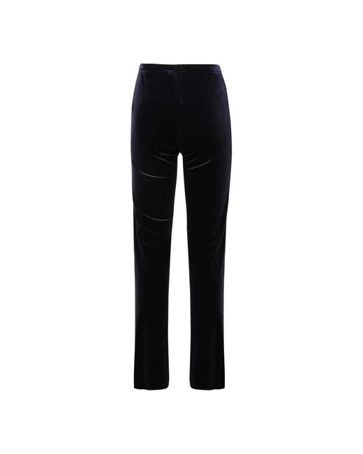 Blanca Vita Black Slim-Fit Trousers